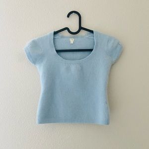 Cute Blue crop top